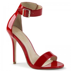 Red Pleaser Amuse-10 Women's Heels Sandals | AU CKODWHY