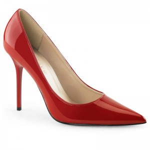 Red Pleaser Classique-20 Women's Pumps | AU SFTXIYG