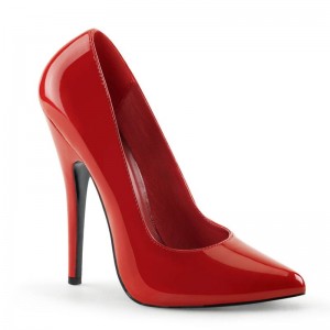 Red Pleaser Domina-420 Women's Pumps | AU MJEVATU