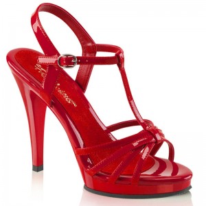 Red Pleaser Flair-420 Women's Heels Sandals | AUSTRALIA UNDBV