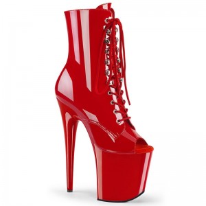 Red Pleaser Flamingo-1021 Women's Heels Boots | AUSTRALIA NAXCT