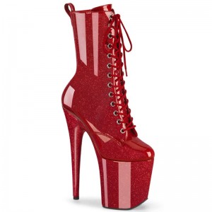 Red Pleaser Flamingo-1040GP Women's Heels Boots | AU WZYEOMF