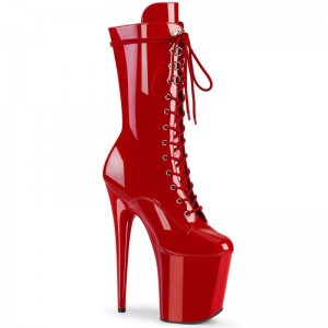 Red Pleaser Flamingo-1050 Women's Heels Boots | AUSTRALIA OLIRS