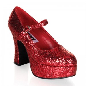 Red Pleaser Maryjane-50G Women's Pumps | AU JDTUYIL