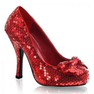 Red Pleaser Oz-06 Women's Pumps | AUSTRALIA HUZVN