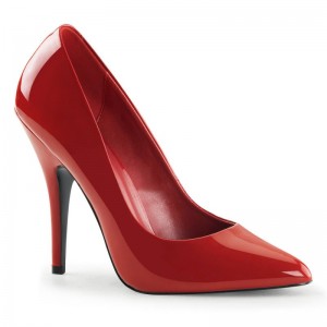 Red Pleaser Seduce-420 Women's Pumps | AU YAFLIGN