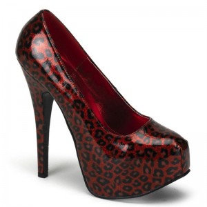 Red Pleaser Teeze-37 Women's Pumps | AU BONYVPX