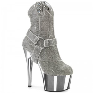 Silver Pleaser Adore-1029CHRS Women's Heels Boots | AU PEIUYTB