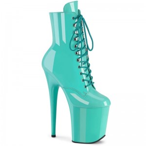 Turquoise Pleaser Flamingo-1020 Women's Heels Boots | AU UWZMGLJ