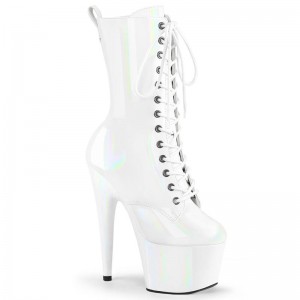 White Pleaser Adore-1040WR-HG Women's Heels Boots | AU SQPBIJF