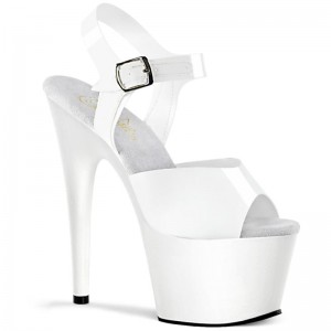 White Pleaser Adore-708N Women's Platform Heels Sandals | AUSTRALIA RVTYP