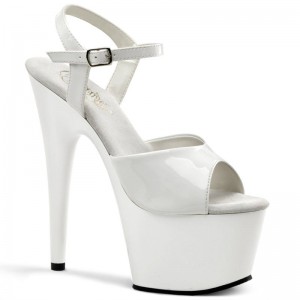 White Pleaser Adore-709 Women's Platform Heels Sandals | AU QYJVMSD