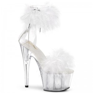 White Pleaser Adore-724F Women's Platform Heels Sandals | AUSTRALIA HECVW