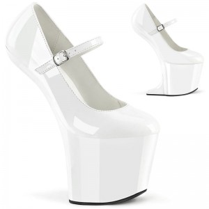 White Pleaser Craze-880 Women's Pumps | AUSTRALIA TNBEI