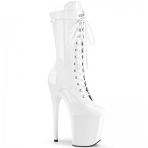 White Pleaser Flamingo-1050 Women's Heels Boots | AUSTRALIA HOCMJ