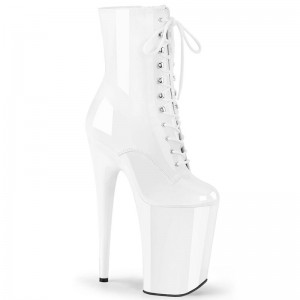 White Pleaser Infinity-1020 Women's Heels Boots | AUSTRALIA MRWQZ