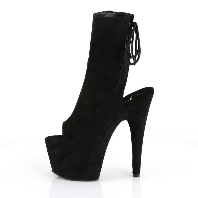 Black Pleaser Adore-1018FS Suede Women's Heels Boots | AUSTRALIA GIPQO