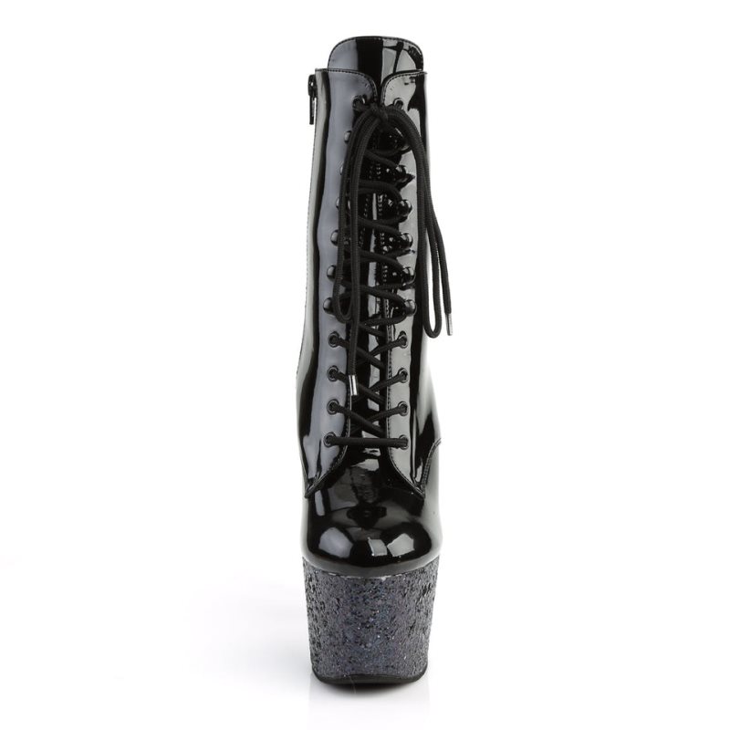 Black Pleaser Adore-1020LG Women's Heels Boots | AU HWXJBNZ