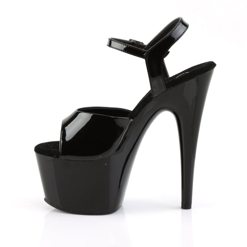 Black Pleaser Adore-709 Women's Platform Heels Sandals | AUSTRALIA PKXLQ