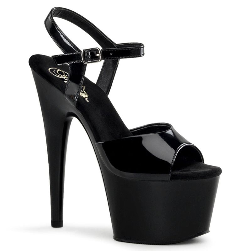 Black Pleaser Adore-709 Women\'s Platform Heels Sandals | AUSTRALIA PKXLQ