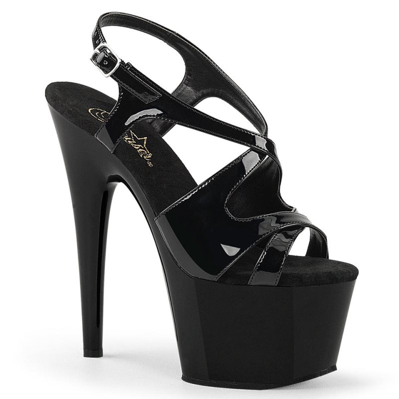 Black Pleaser Adore-730 Women\'s Platform Heels Sandals | AUSTRALIA RQIWF