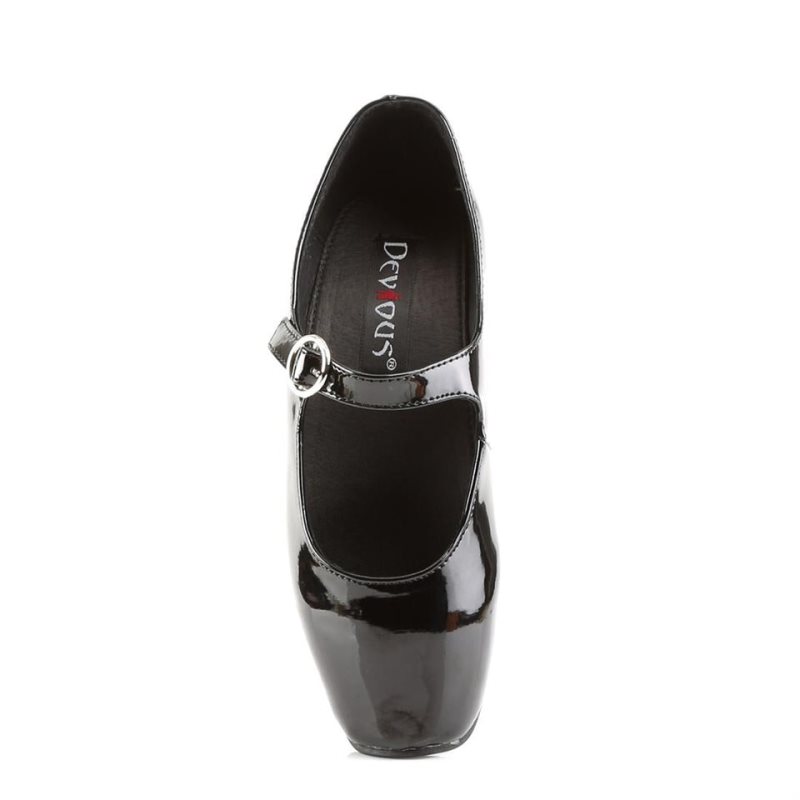 Black Pleaser Ballet-08 Women's Pumps | AU EJWGHAQ