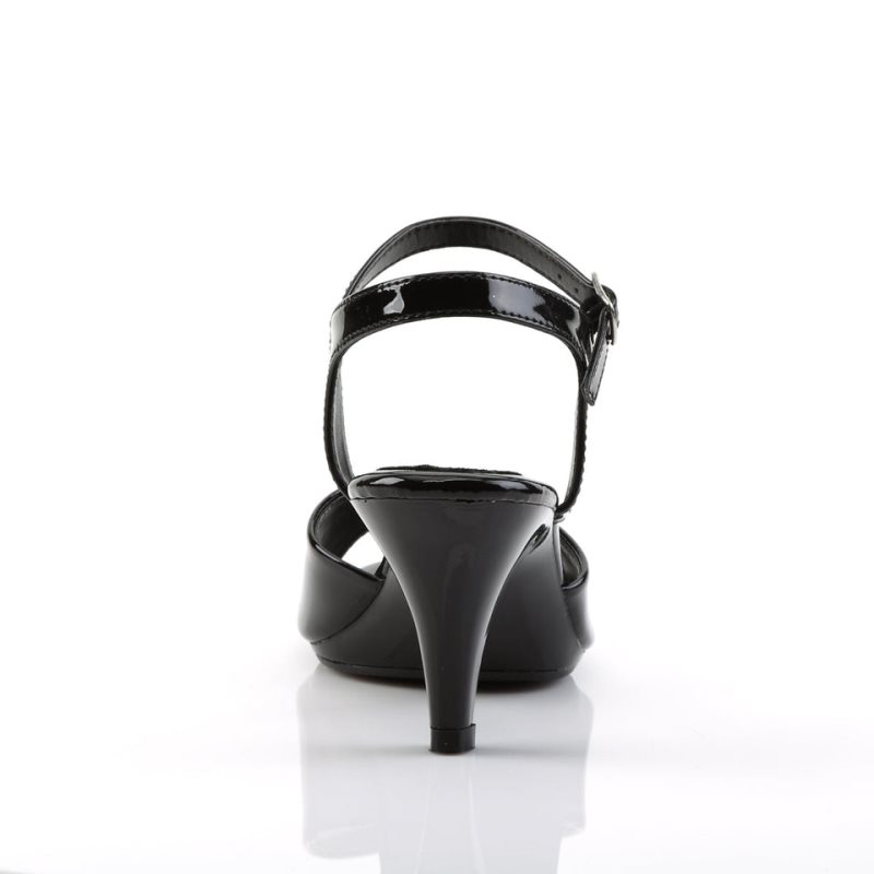 Black Pleaser Belle-309 Women's Heels Sandals | AUSTRALIA IFMXA