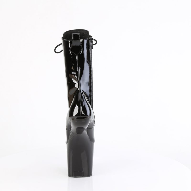 Black Pleaser Craze-1040 Women's Heels Boots | AU KGJSEOV