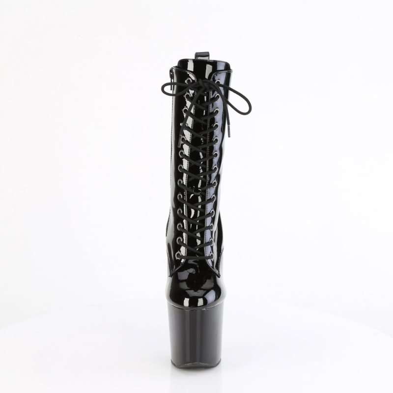 Black Pleaser Craze-1040 Women's Heels Boots | AU KGJSEOV