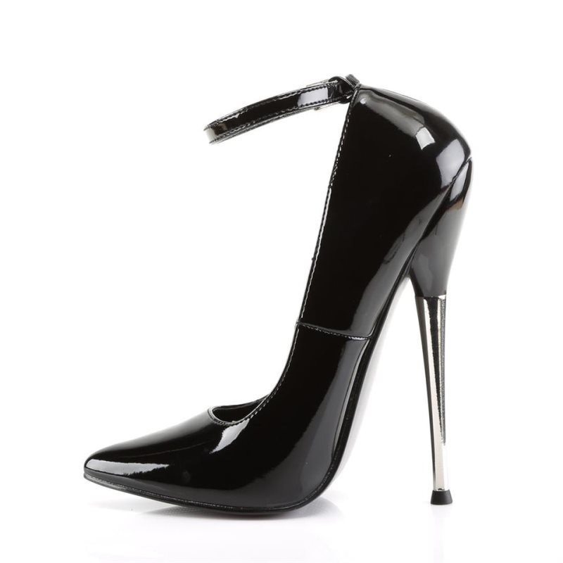 Black Pleaser Dagger-12 Women's Pumps | AUSTRALIA FOIDT