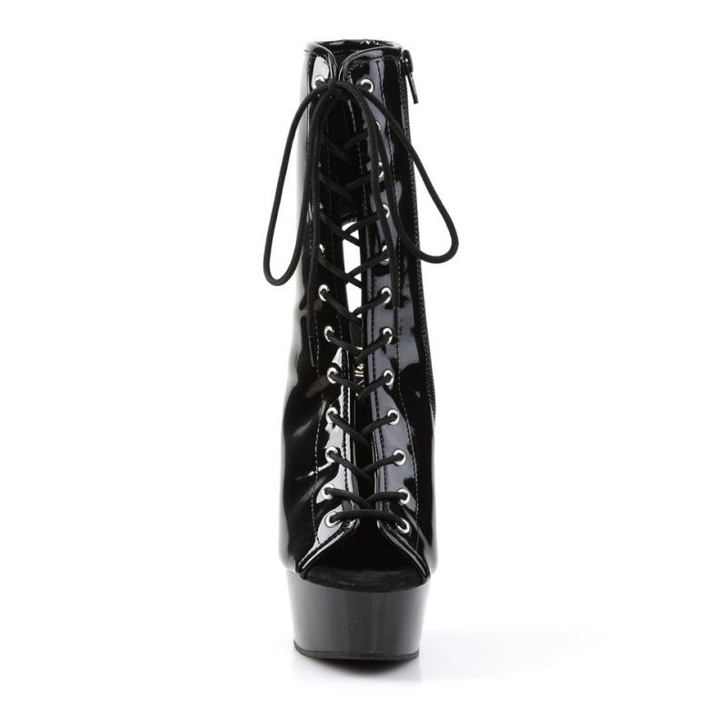 Black Pleaser Delight-1016 Women's Heels Boots | AUSTRALIA XPVBM