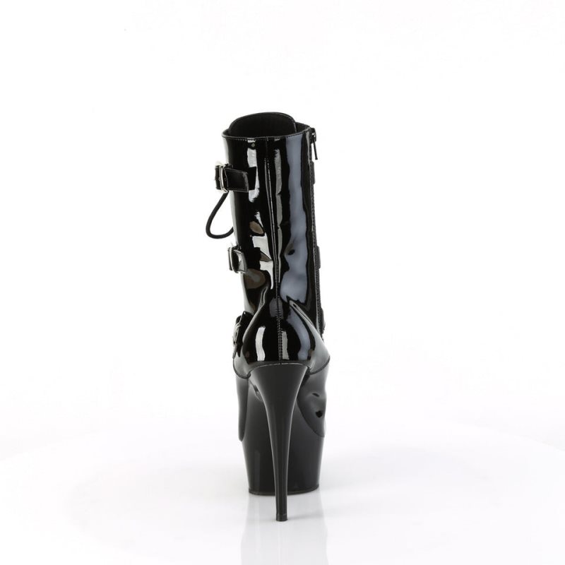 Black Pleaser Delight-1043 Women's Heels Boots | AUSTRALIA RPYWH