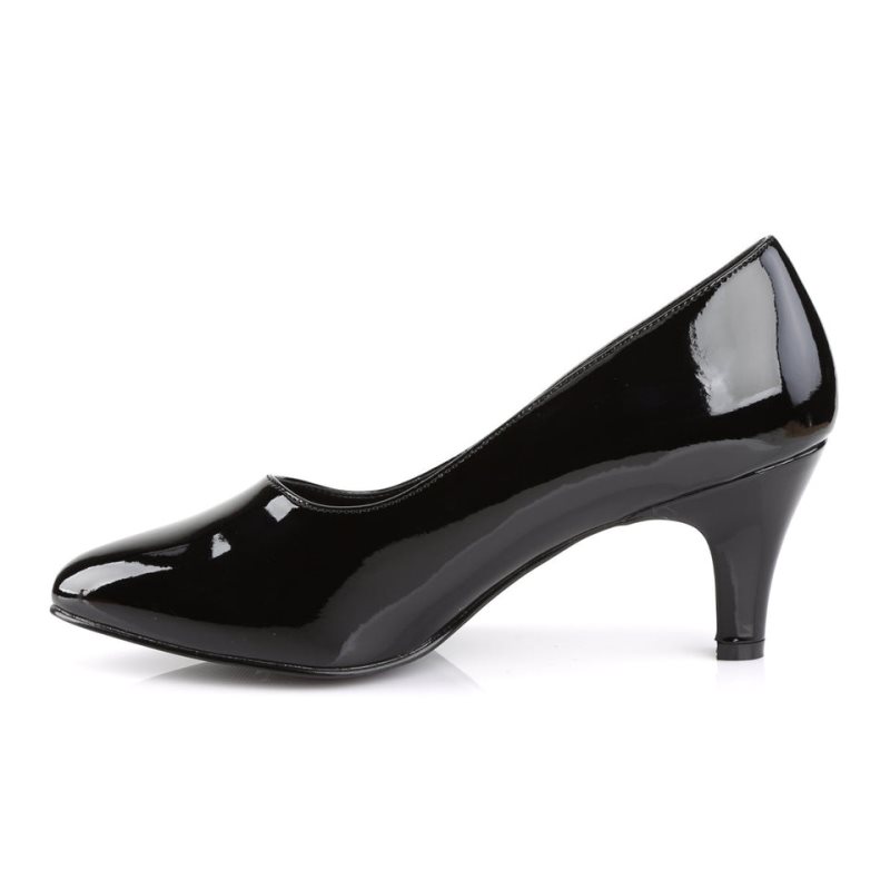 Black Pleaser Divine-420 Women's Pumps | AU IVJLYUH