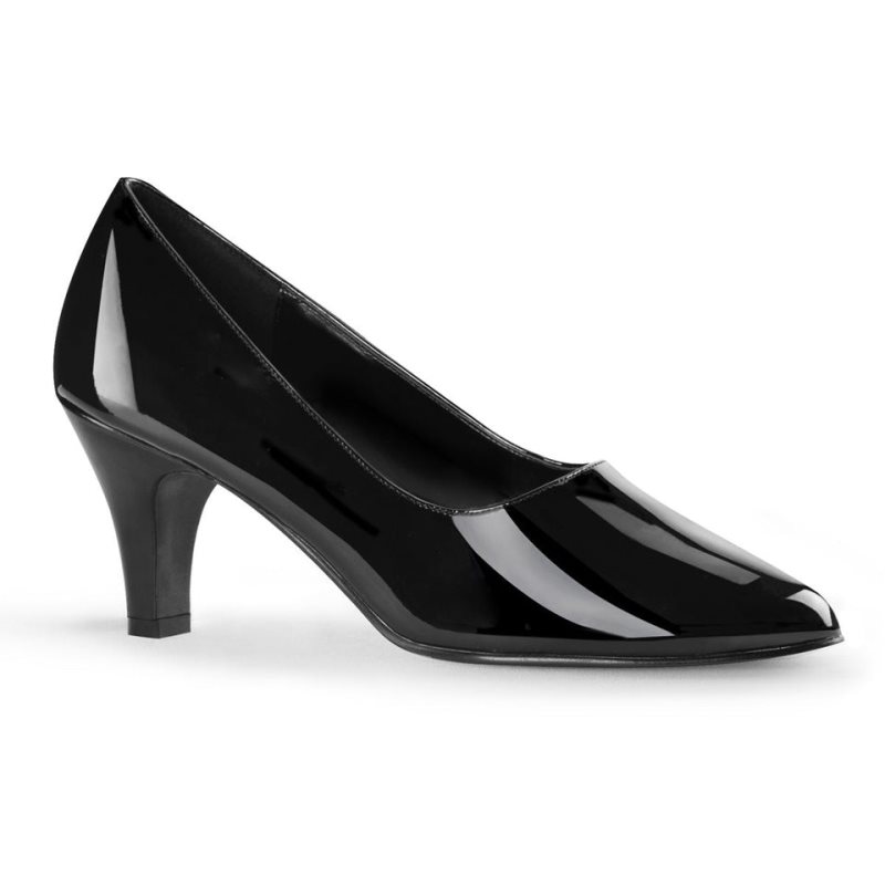 Black Pleaser Divine-420 Women\'s Pumps | AU IVJLYUH