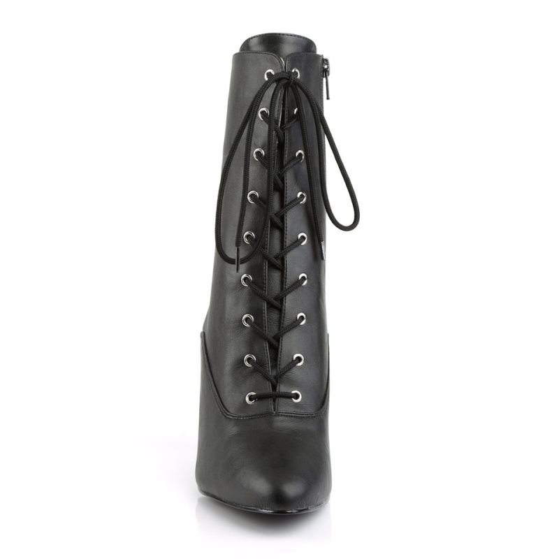 Black Pleaser Dream-1020 Vegan Leather Women's Heels Boots | AUSTRALIA DALOG