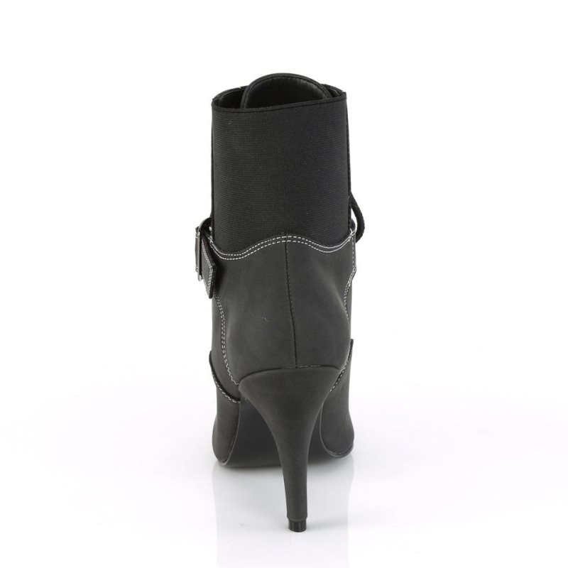 Black Pleaser Dream-1022 Vegan Leather Women's Heels Boots | AUSTRALIA XHDST