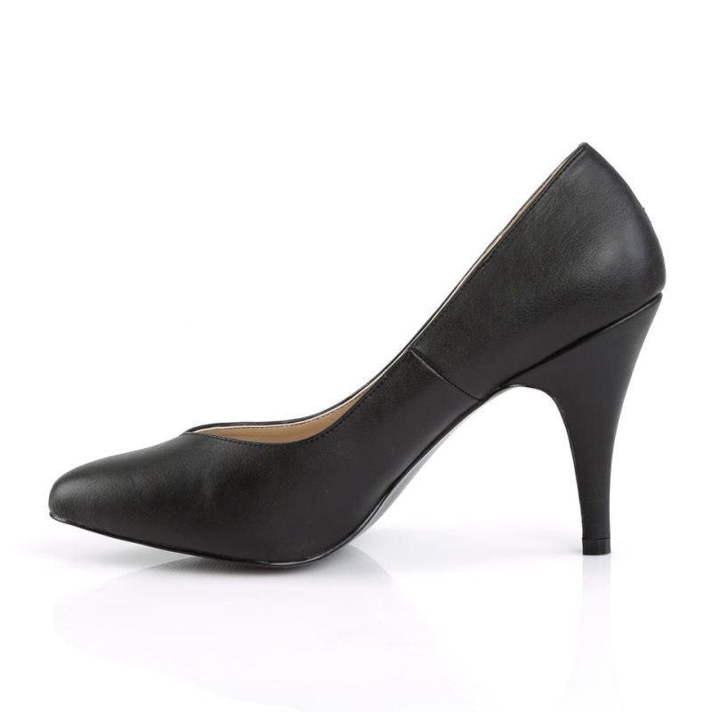 Black Pleaser Dream-420 Vegan Leather Women's Pumps | AU URYMZPT