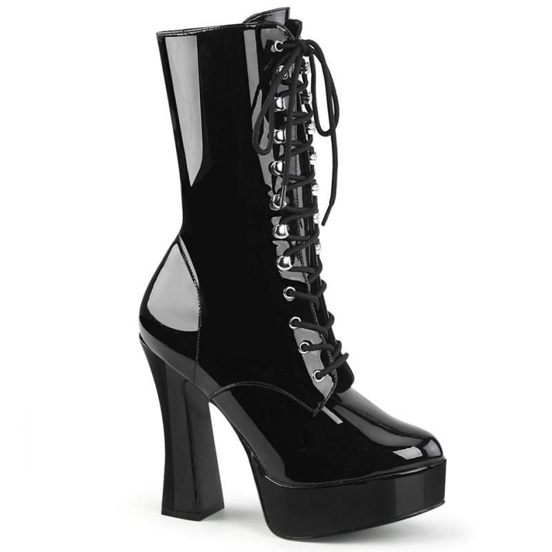 Black Pleaser Electra-1020 Women\'s Heels Boots | AU QMPKBXL