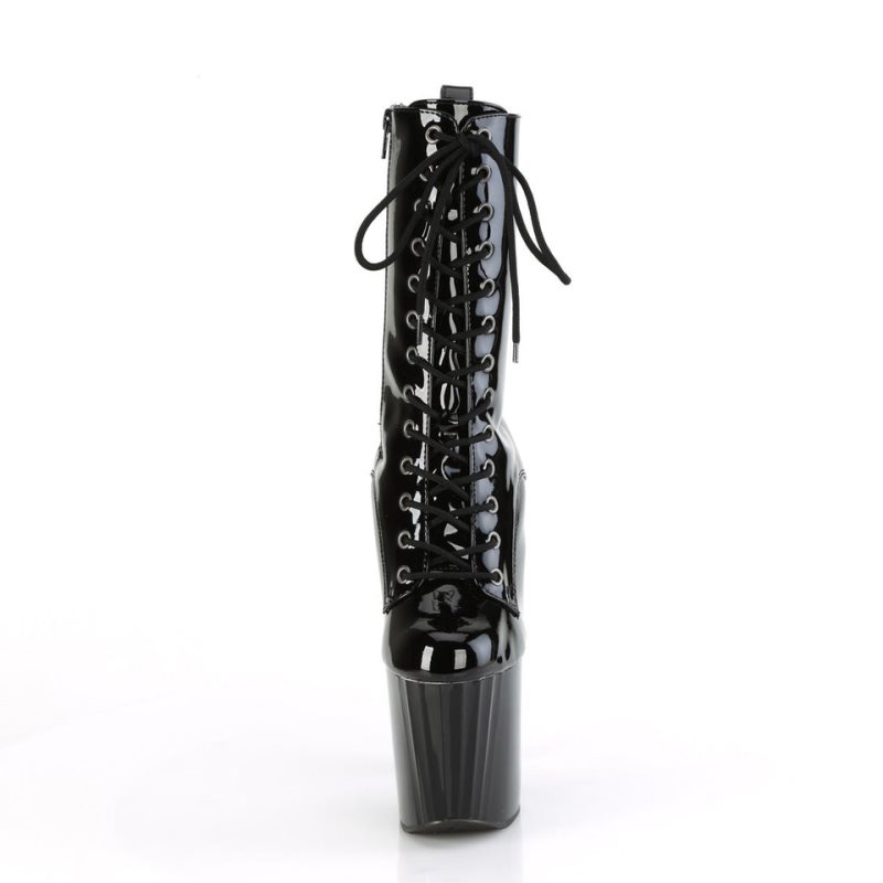 Black Pleaser Enchant-1040 Women's Heels Boots | AU EGSXWNC