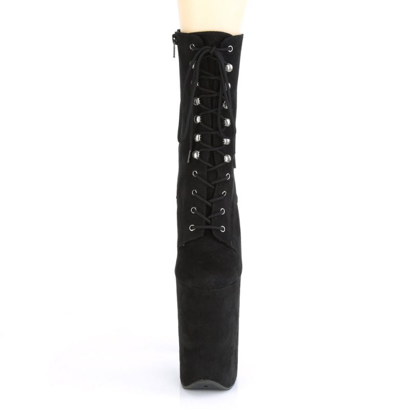 Black Pleaser Infinity-1020FS Women's Heels Boots | AU SHMFERY