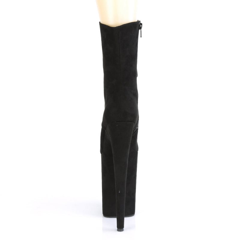 Black Pleaser Infinity-1020FS Women's Heels Boots | AU SHMFERY