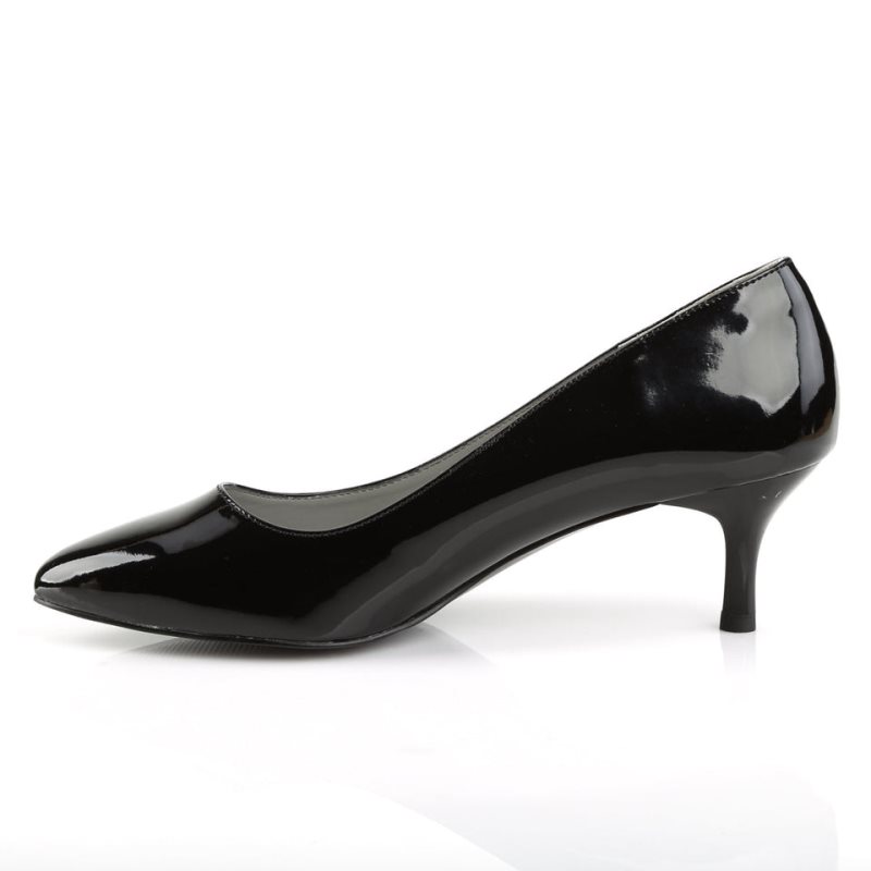 Black Pleaser Kitten-01 Women's Pumps | AUSTRALIA QDLCG