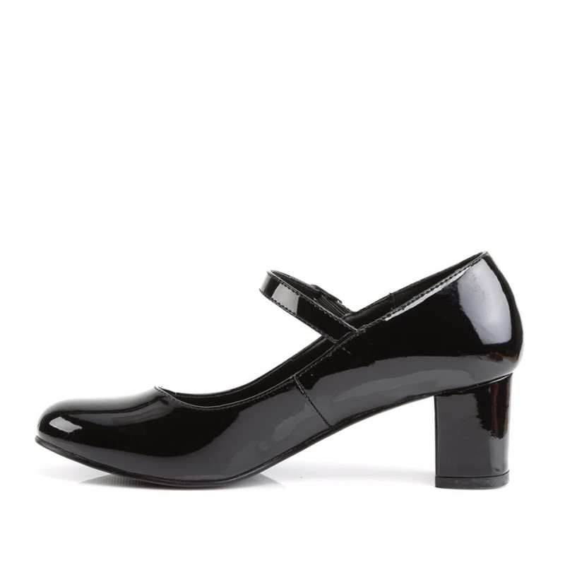 Black Pleaser Schoolgirl-50 Women's Pumps | AUSTRALIA BAVRZ