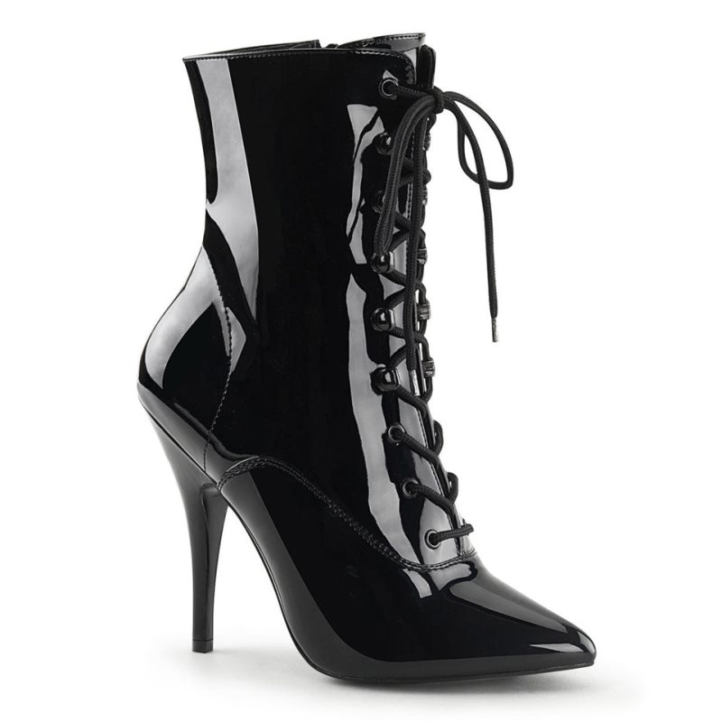 Black Pleaser Seduce-1020 Women\'s Heels Boots | AUSTRALIA GSZHF