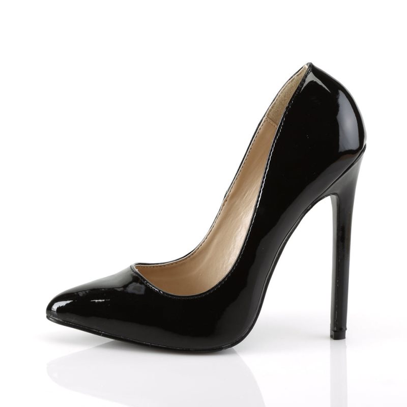 Black Pleaser Sexy-20 Women's Pumps | AU AXJEKVB