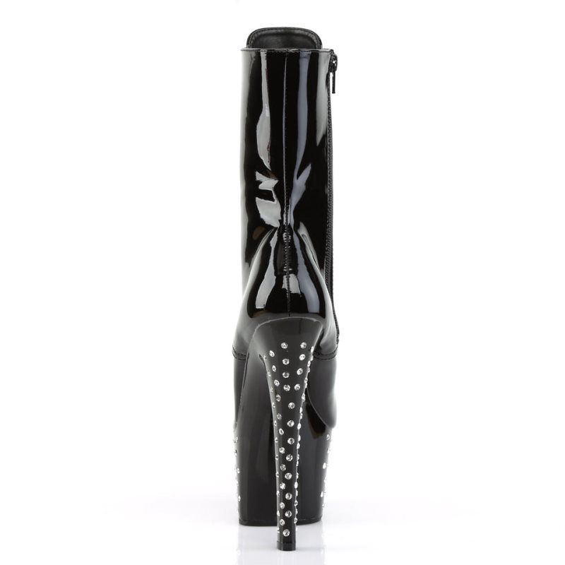 Black Pleaser Stardust-1020-7 Women's Heels Boots | AU KDYAVGW