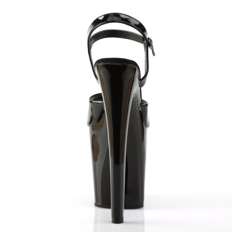 Black Pleaser Xtreme-809 Women's Platform Heels Sandals | AU HMNBSRI