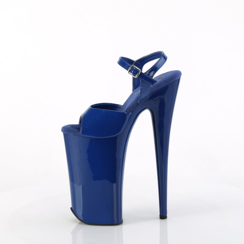 Blue Pleaser Beyond-009 Women's Platform Heels Sandals | AU SZIPQCE