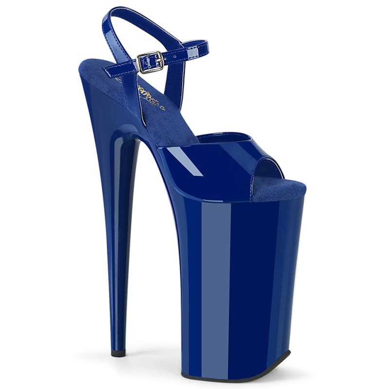 Blue Pleaser Beyond-009 Women\'s Platform Heels Sandals | AU SZIPQCE