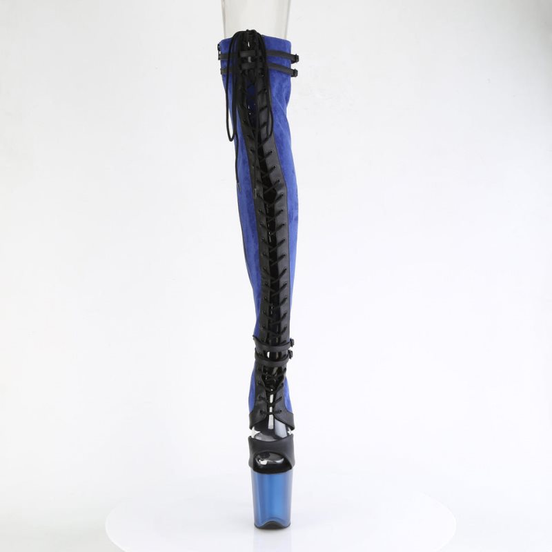 Blue Pleaser Flamingo-3027 Women's Thigh High Boots | AUSTRALIA JHITR